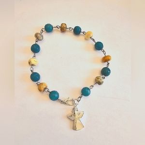 Ladies gemstone bracelet